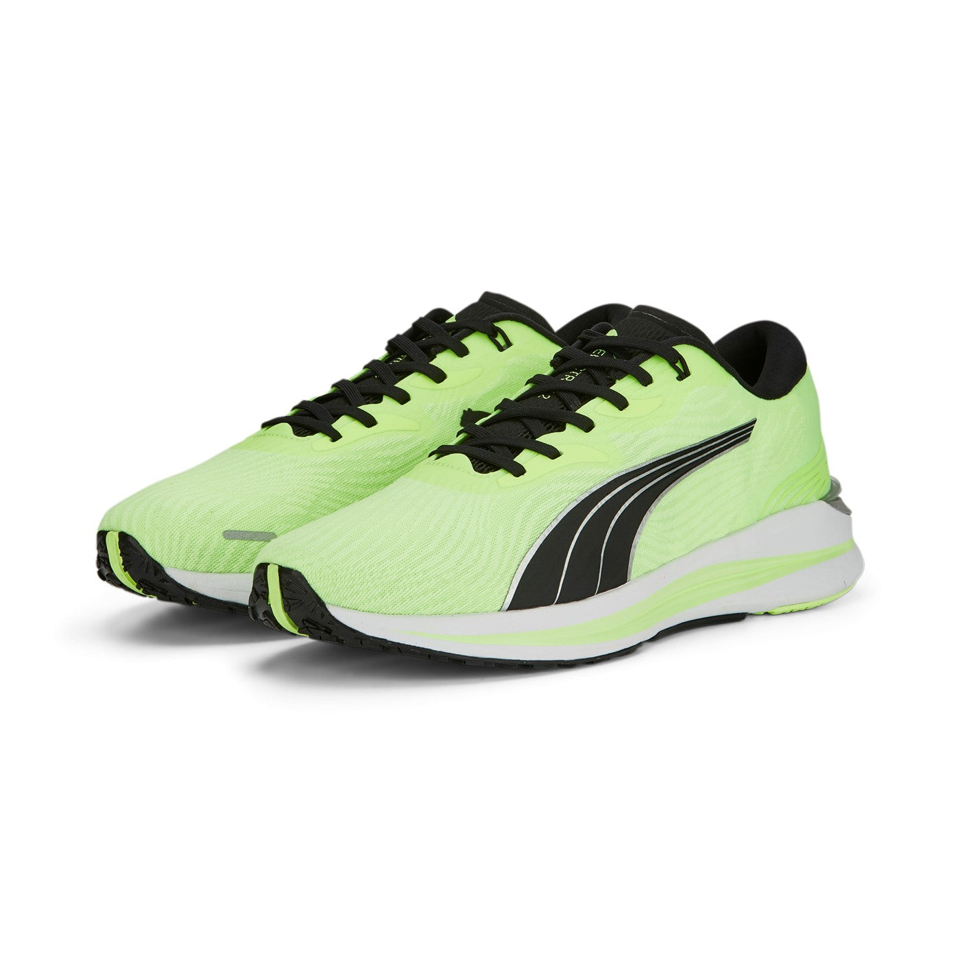Puma Electrify Nitro 2 4065452812027 Scarpe Running Uomo Fast Yellow Black Silver