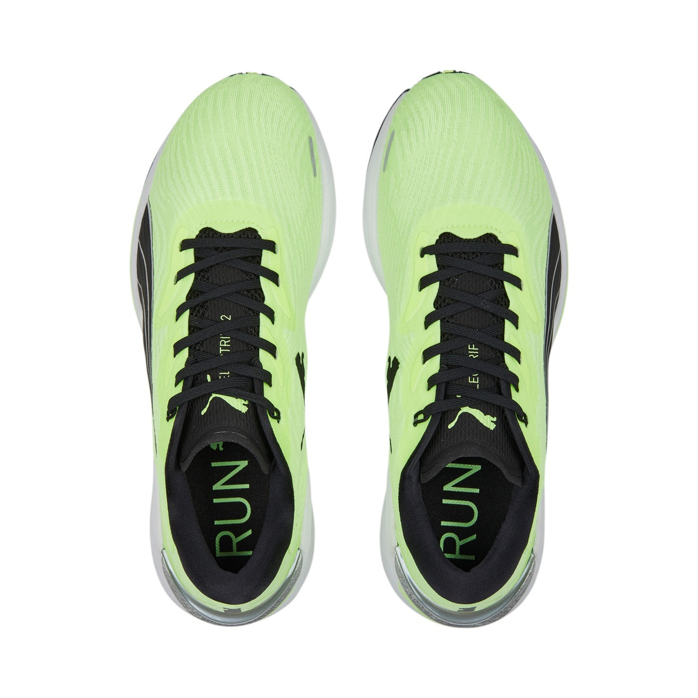 Puma Electrify Nitro 2 4065452812027 Scarpe Running Uomo Fast Yellow Black Silver