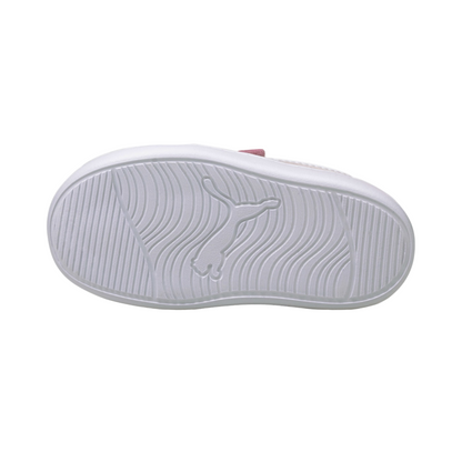 Puma scarpa da ginnastica con strappo da bambina Courtflex v2 Mesh V 371759-08 rosa-bianco