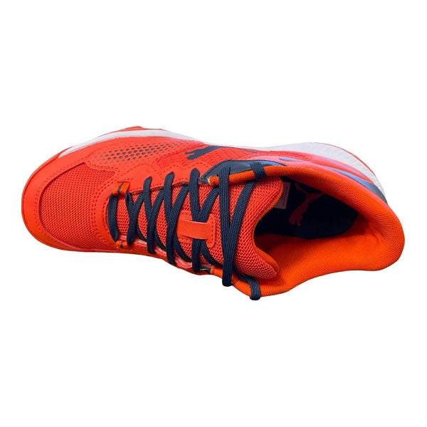 Puma scarpa da padel da uomo Solarcourt RCT 106948 01 rosso pomodoro-nero-bianco