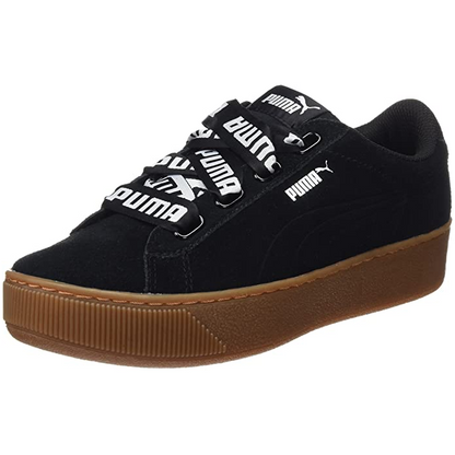 Puma Vikky Ribbon Bold 365314-01 Sneakers Donna Zeppa Nero