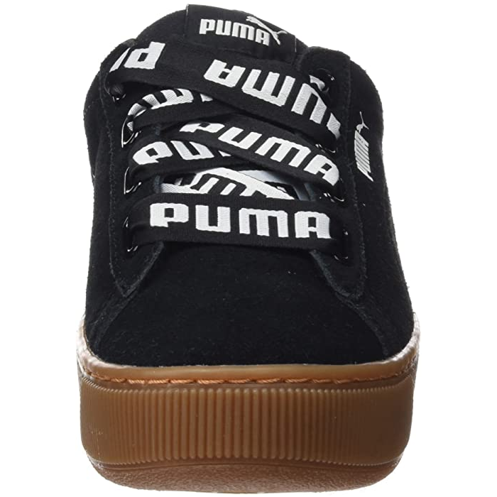 Puma Vikky Ribbon Bold 365314-01 Sneakers Donna Zeppa Nero