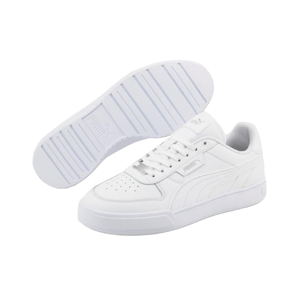 Puma Caven Dime Lifestyle Sneakers Uomo Bianco Argento - 384953-02