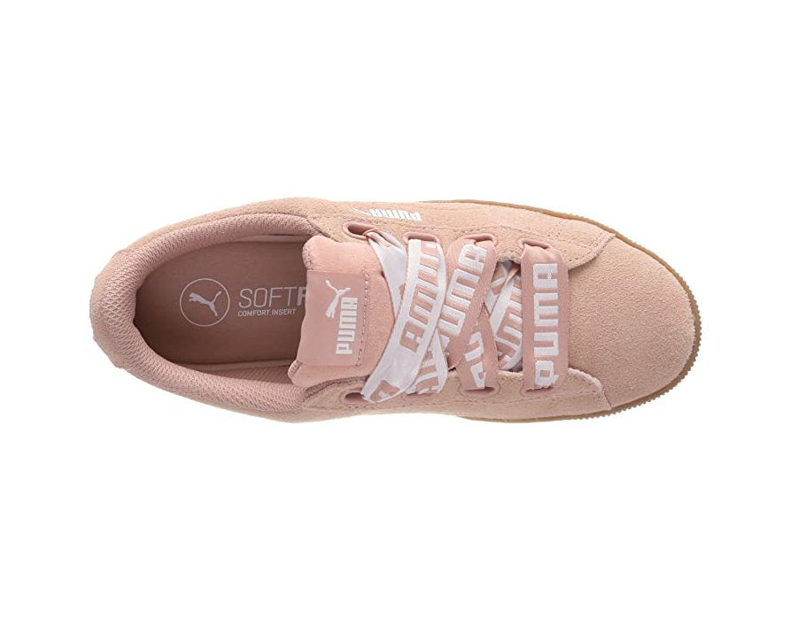 Puma Vikky Ribbon Bold 365314-02 Sneakers Donna Zeppa Pesca