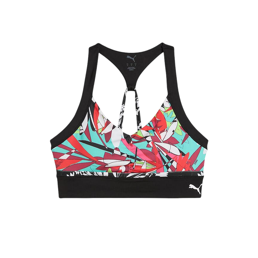 Top Sportivo Puma Donna Tropical AOP 526787-51 - Imbottitura Estraibile