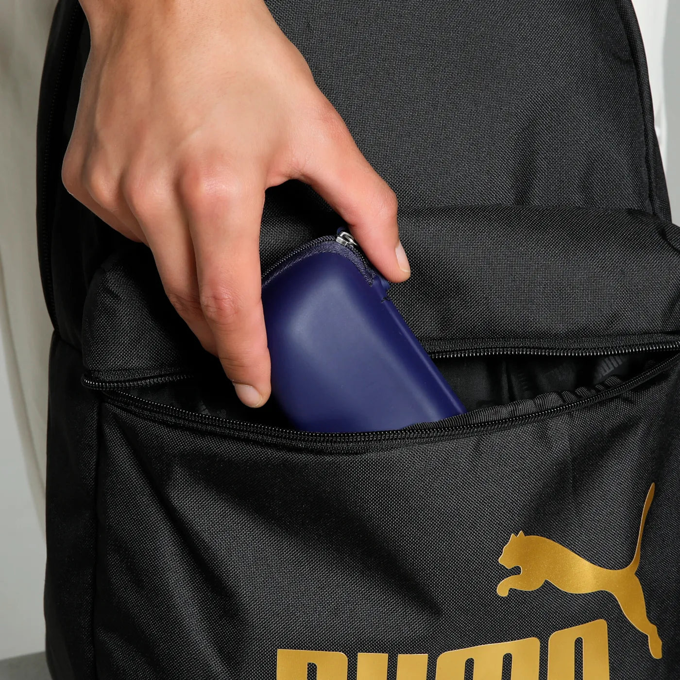 Puma zaino multiuso Phase 091164-03 nero-oro