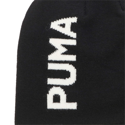 Puma cappello a cuffia con logo grande 023461-01 nero. Taglia unica