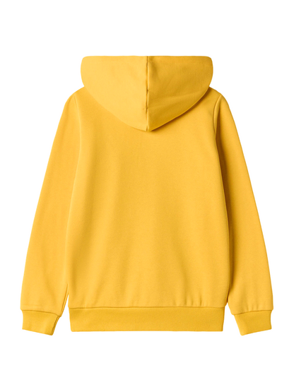 Puma felpa con cappuccio da ragazzo Logo Lab 676325-55 giallo