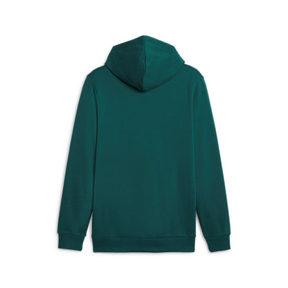 Puma felpa con cappuccio da uomo Ess+ minimal Gold 680013-43 verde