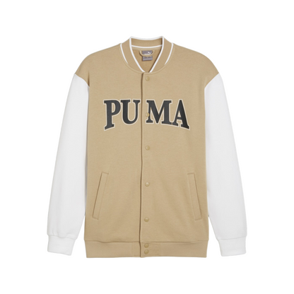 Puma giacca bomber in felpa Squad 678971-83 tortora