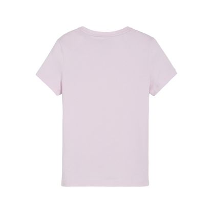 Puma maglietta manica corta da bambina  ESS stampa logo 587029 60 glicine