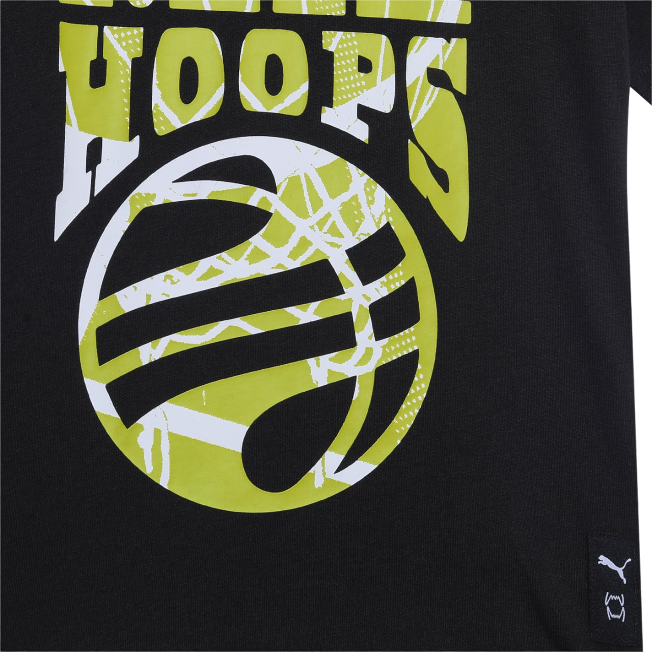 Puma maglietta manica corta da bambino Basketball Blueprint  679282 01 nero