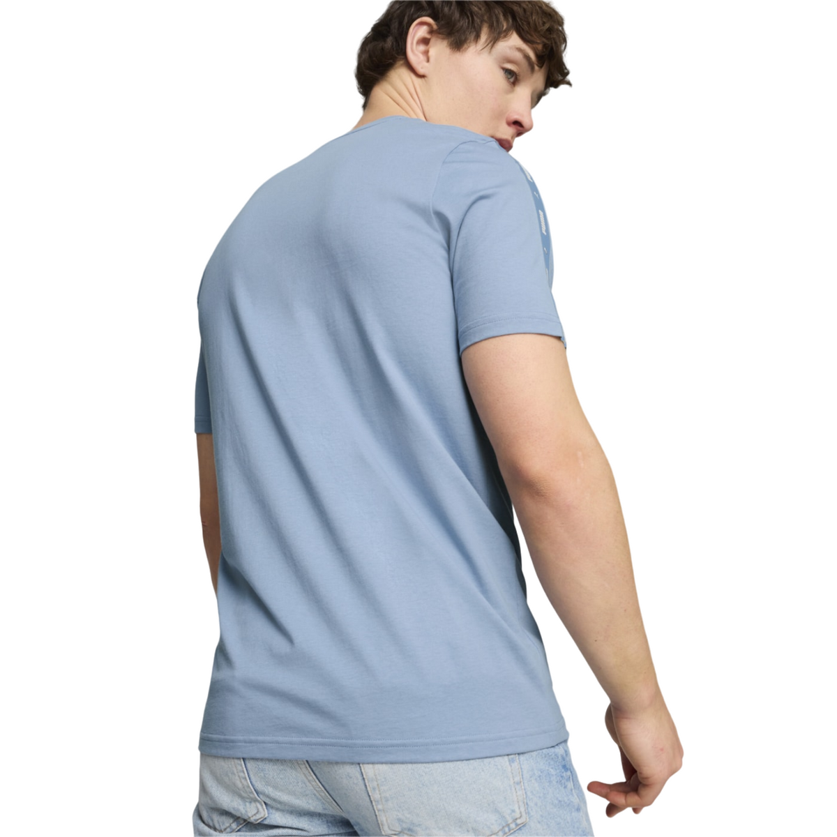Puma maglietta manica corta da uomo ESS+ 847382 20 celeste