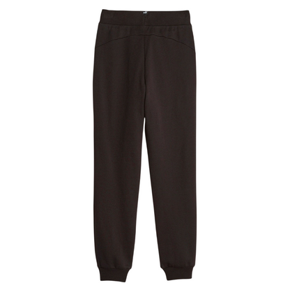 Puma pantalone in felpa da ragazza con polsino ESS+ Sweatpants  672114-56 nero-bronzo