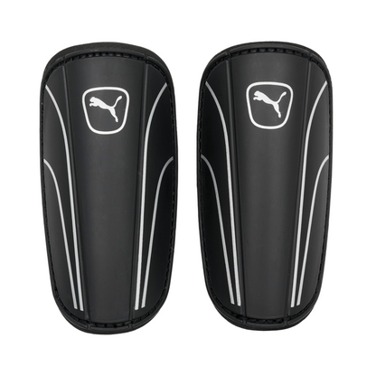 Puma parastinchi da calcio King 030851-02 nero-argento