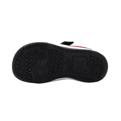 Puma Rebound v6 Lo 397420-04 white-black-red sneakers