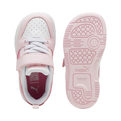 Puma Rebound v6 Lo Sneakers 397420-08 white-pink
