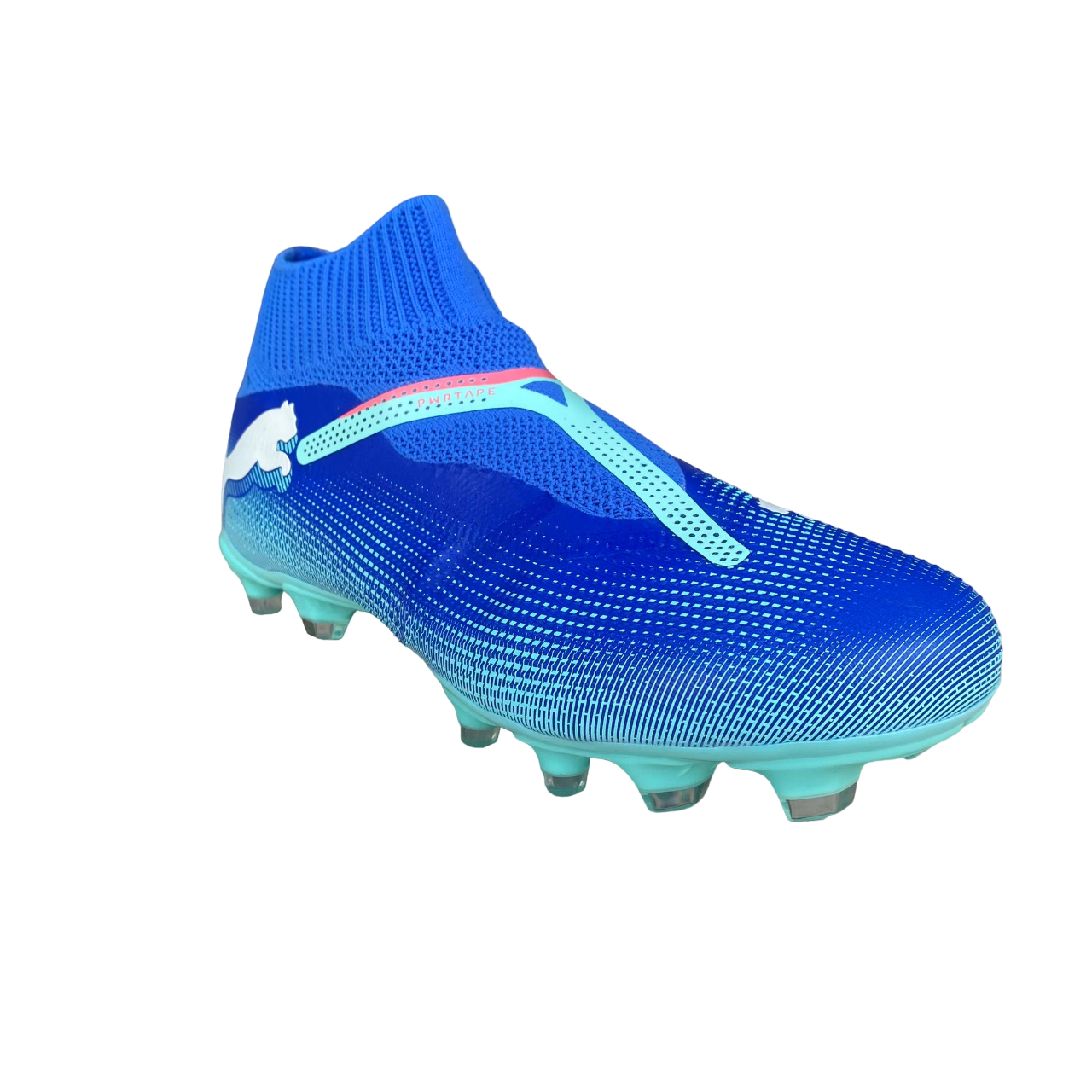 Puma Future 7 Match+ LL FG/AG Scarpe Calcio Uomo Blu Azzurro Bianco - 107928-01