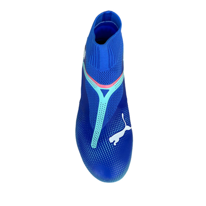 Puma Future 7 Match+ LL FG/AG Scarpe Calcio Uomo Blu Azzurro Bianco - 107928-01