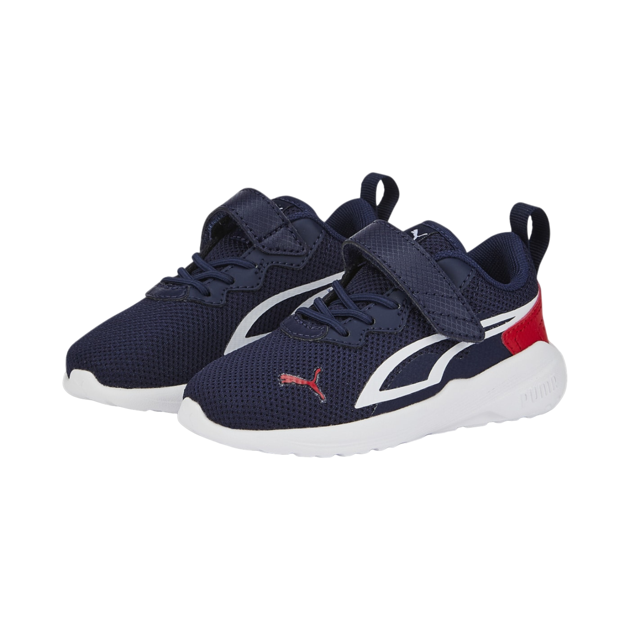 Puma All-Day Active Sneakers Bambino Blu Bianco Rosso - 387388/07