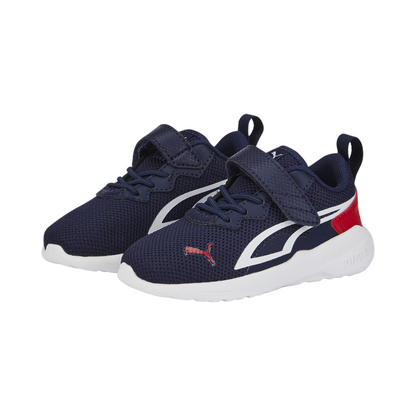 Puma All-Day Active Sneakers Bambino Blu Bianco Rosso - 387388/07