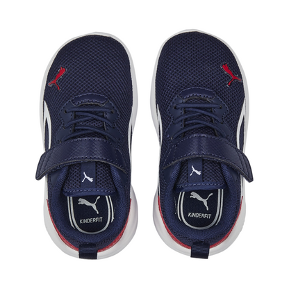 Puma All-Day Active Sneakers Bambino Blu Bianco Rosso - 387388/07