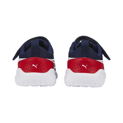 Puma All-Day Active Sneakers Bambino Blu Bianco Rosso - 387388/07