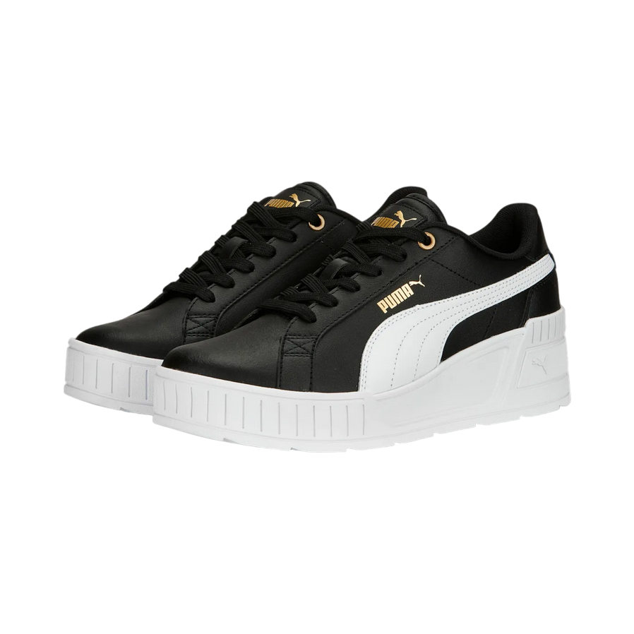 Puma Sneakers Donna Nere Zeppa Nascosta Karmen Wedge - 390985-01 Black White