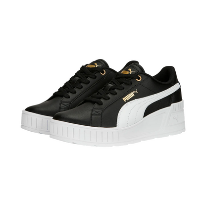 Puma Sneakers Donna Nere Zeppa Nascosta Karmen Wedge - 390985-01 Black White