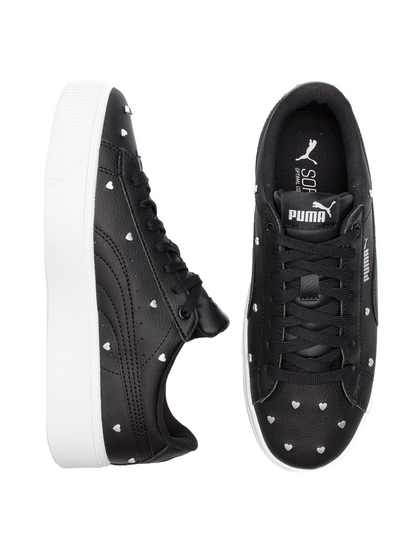 Puma scarpa sneakers da donna Vikky Stacked Studs 369636 01 nero