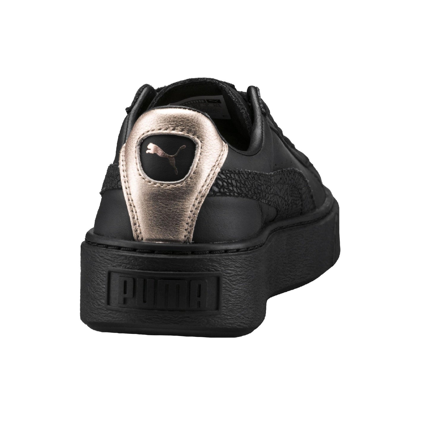 Puma Basket Euphoria RG 366814-01 Sneakers Donna Zeppa Nero