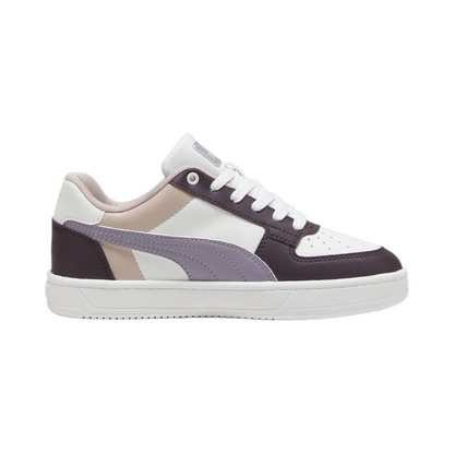 Puma Caven 2.0 Block Sneakers Junior Prugna Bianco - 394461-11