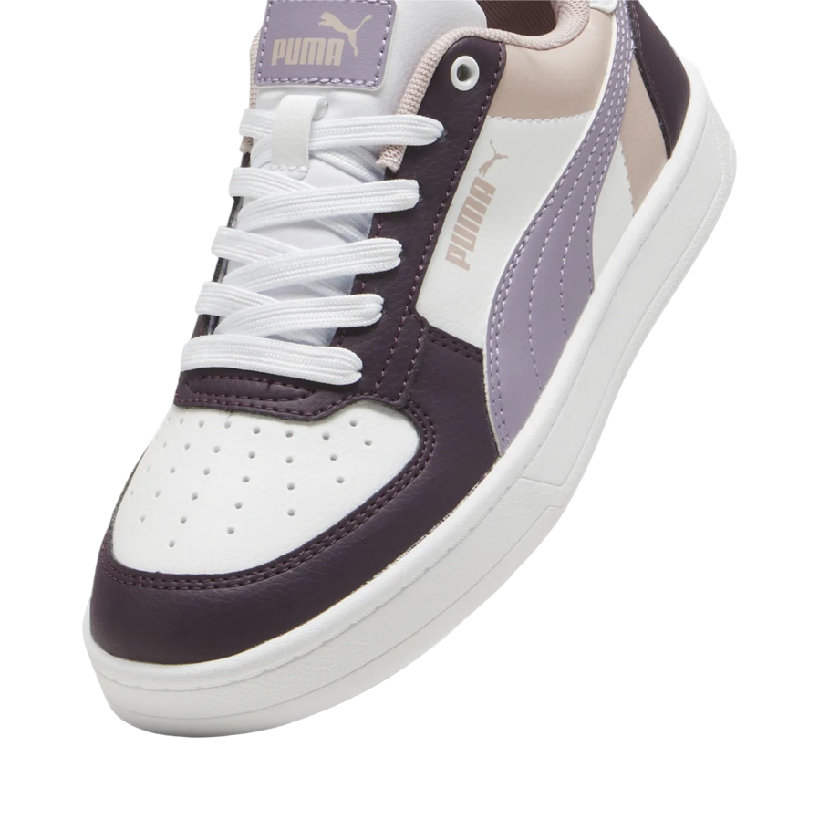 Puma Caven 2.0 Block Sneakers Junior Prugna Bianco - 394461-11
