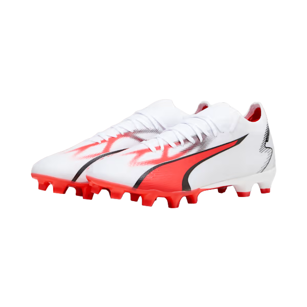 Puma Ultra Match Scarpe Calcio Uomo Bianco