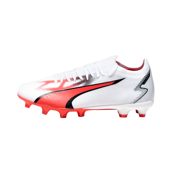 Puma Ultra Match Scarpe Calcio Uomo Bianco