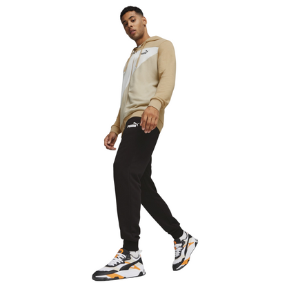 Puma tuta sportiva da uomo con cappuccio 679730-83 tortora nero