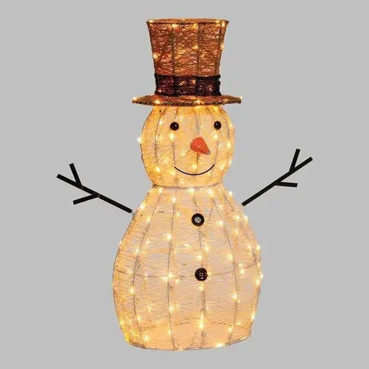 3D snowman h.70 160 traditional LEDs