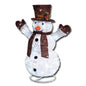 3D snowman H60, 60 white LEDs