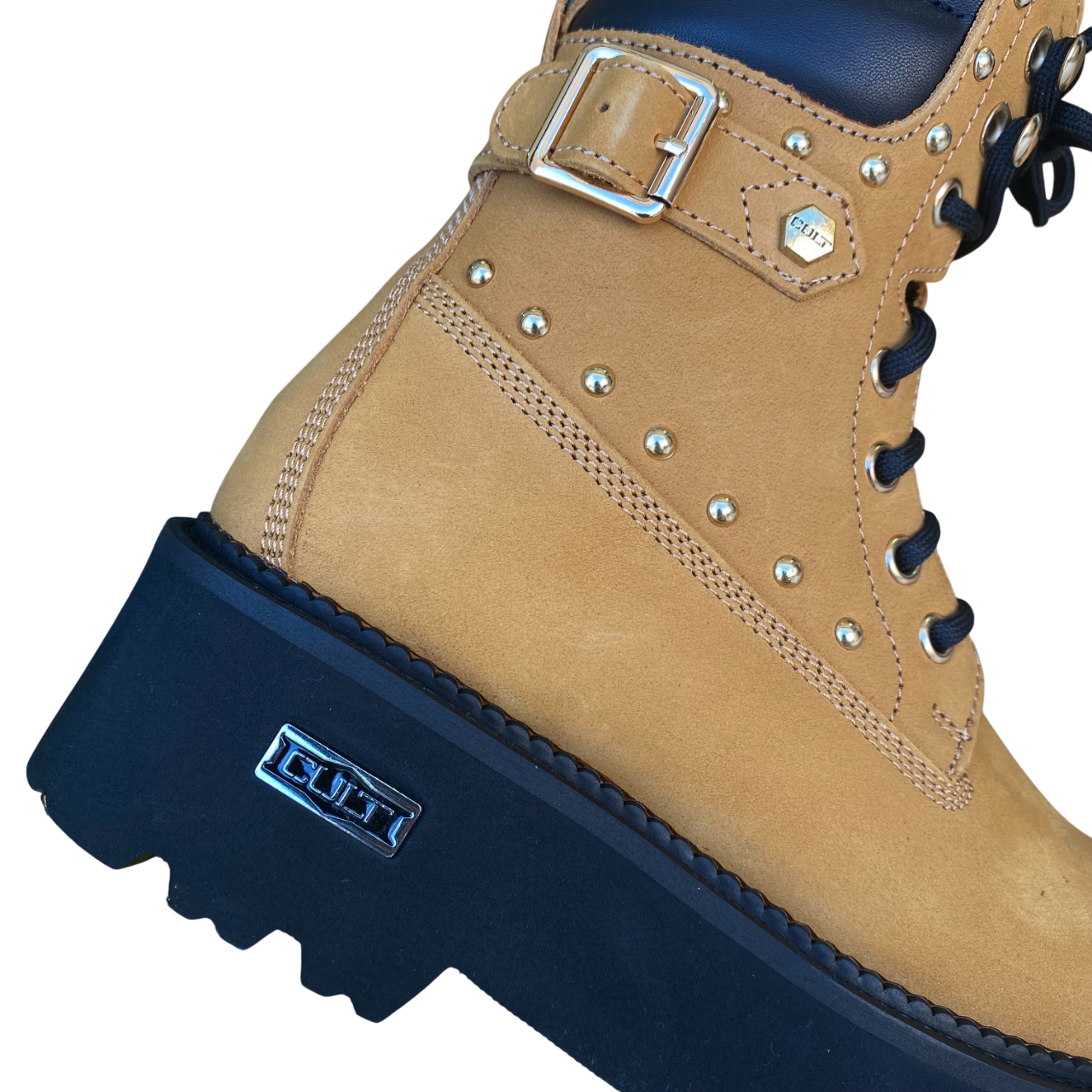 Cult Rocky 4641 Mid W Stivaletto Donna Nubuck Castagna - CLW464104
