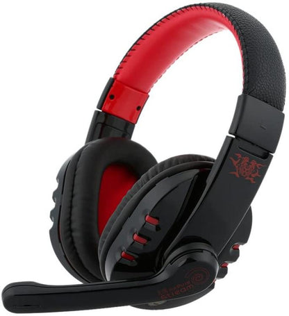 GAMING-HEADSET MIKROFON KOPFHÖRER PC COMPUTER CHAT WINDOWS - bs401