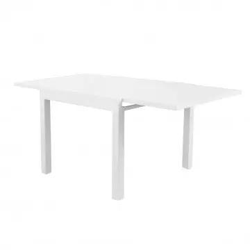 Tavolo Hawaii allungabile in alluminio - 90/180 x 90