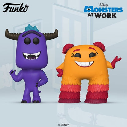 Funko Pop Disney Monsters At Work 1113 Tylor Tuskmon Statua Vinyl Figure Pixar