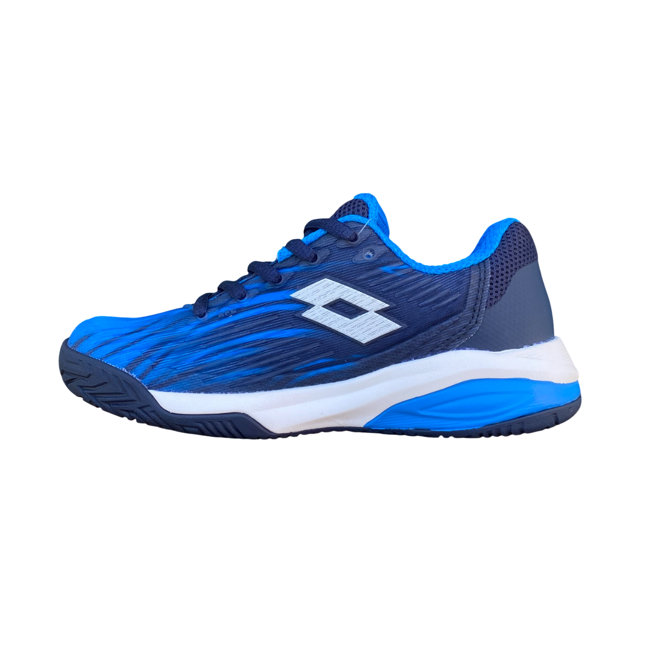 Lotto Mirage 200 II PRT Junior 222857-D0U Blu - Scarpe Tennis Bambino