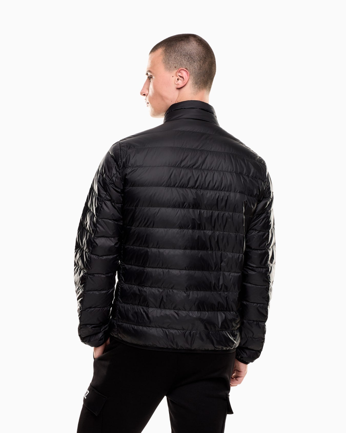 EA7 Emporio Armani Piumino Packable Uomo 8NPB23 PNGPZ Nero Train Core PE26