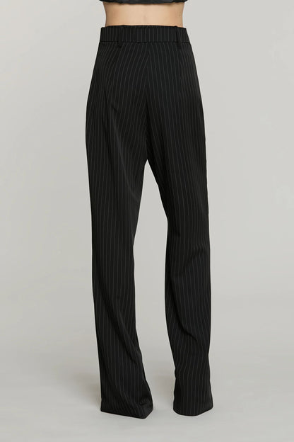 Relish Pantalone BENETTI con cintura gessato RDA2607091033 nero