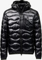 Blauer piumino corto da uomo Wave 26WBLUC03064 006355 999 nero