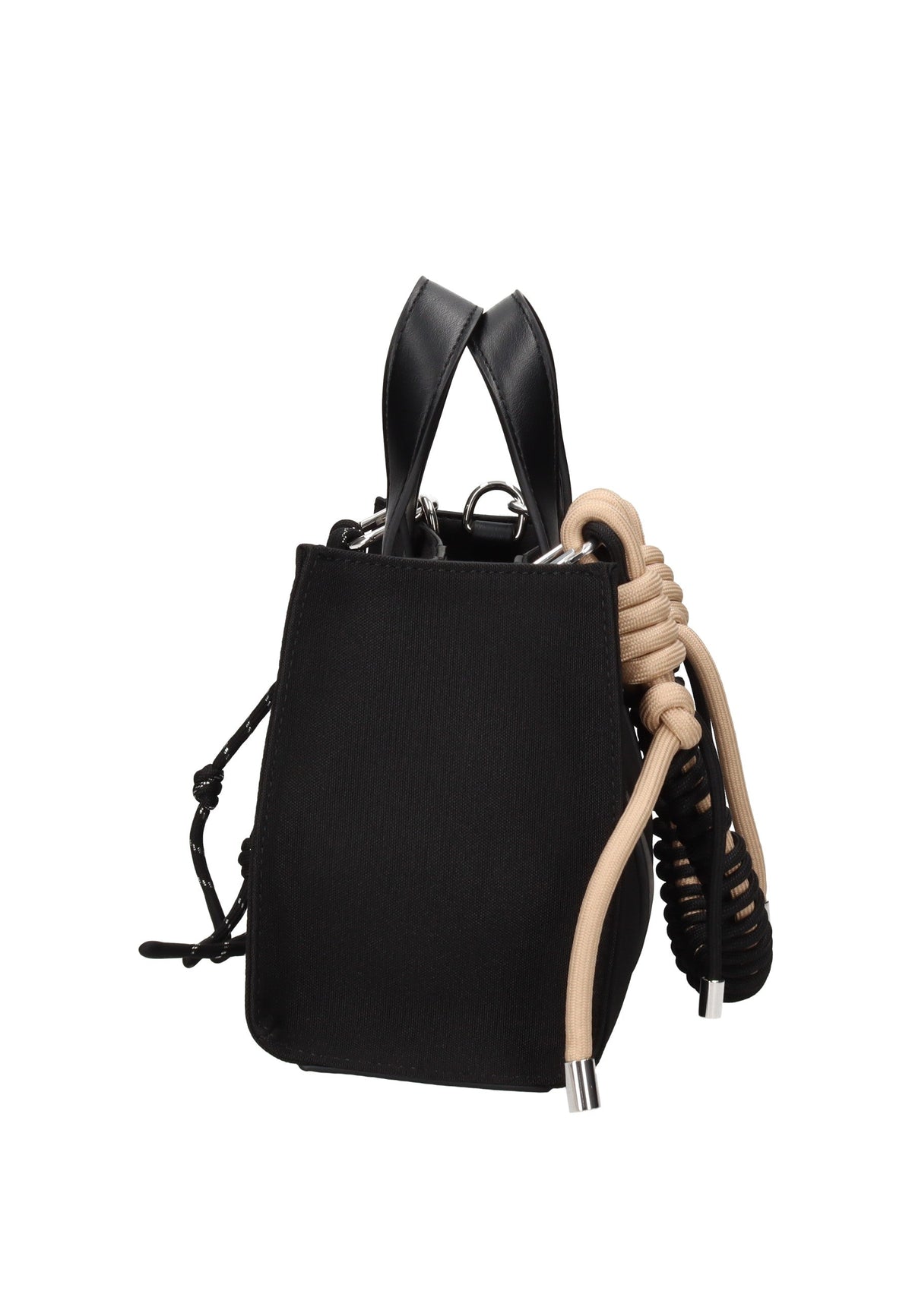 Mini Bag SUN68 Everyday in Tessuto – Borsa a Mano Quotidiana con Charm