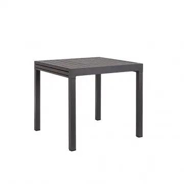 Tavolo Hawaii allungabile in alluminio - 90/180 x 90