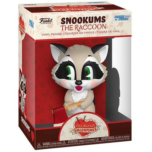 Funko Paka ! Villainous Valentines Pookie The Raccoon Vinyl Figur zum Sammeln
