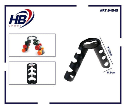 Set Tragbarer Ausstellungsständer + Paar Hanteln Fitnessgewichte 1kg+2kg+3kg